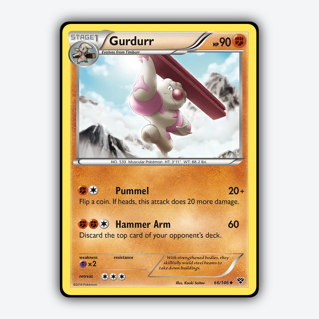 Gurdurr 066/146 - XY Set - Card Rug