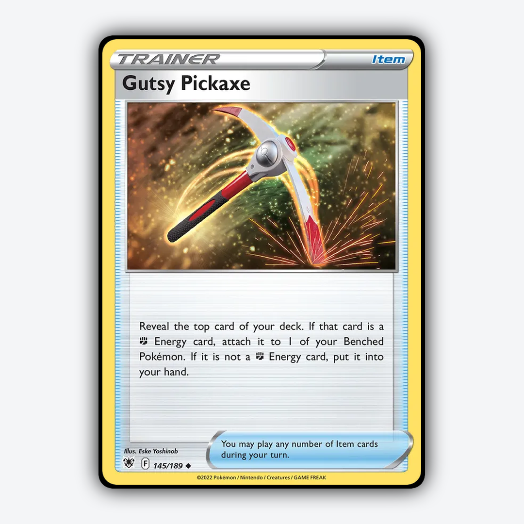 Gutsy Pickaxe 145/189 - Astral Radiance Set - Card Rug