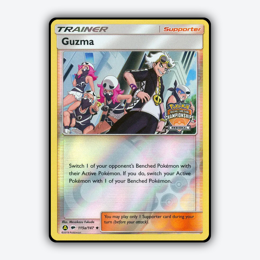 Guzma 115a/147 - Burning Shadows Set - Card Rug