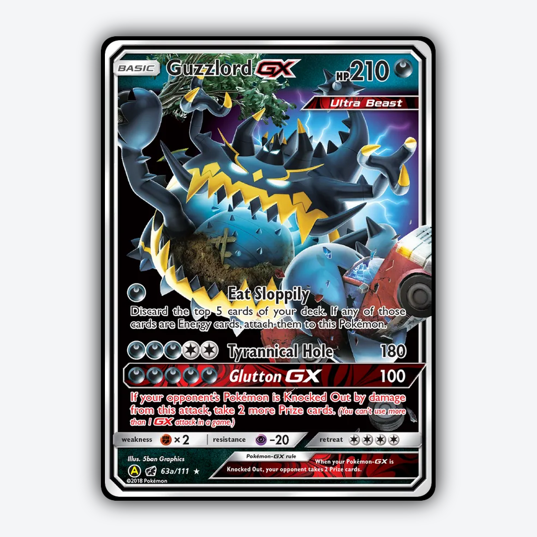 Guzzlord-GX 063a/111 - Crimson Invasion Set - Card Rug