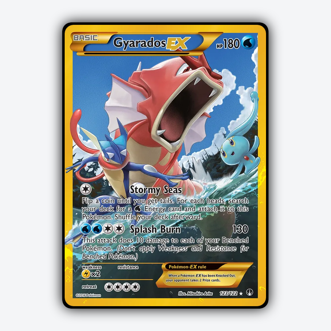 Gyarados-EX 123/122 - BREAKpoint Set - Card Rug
