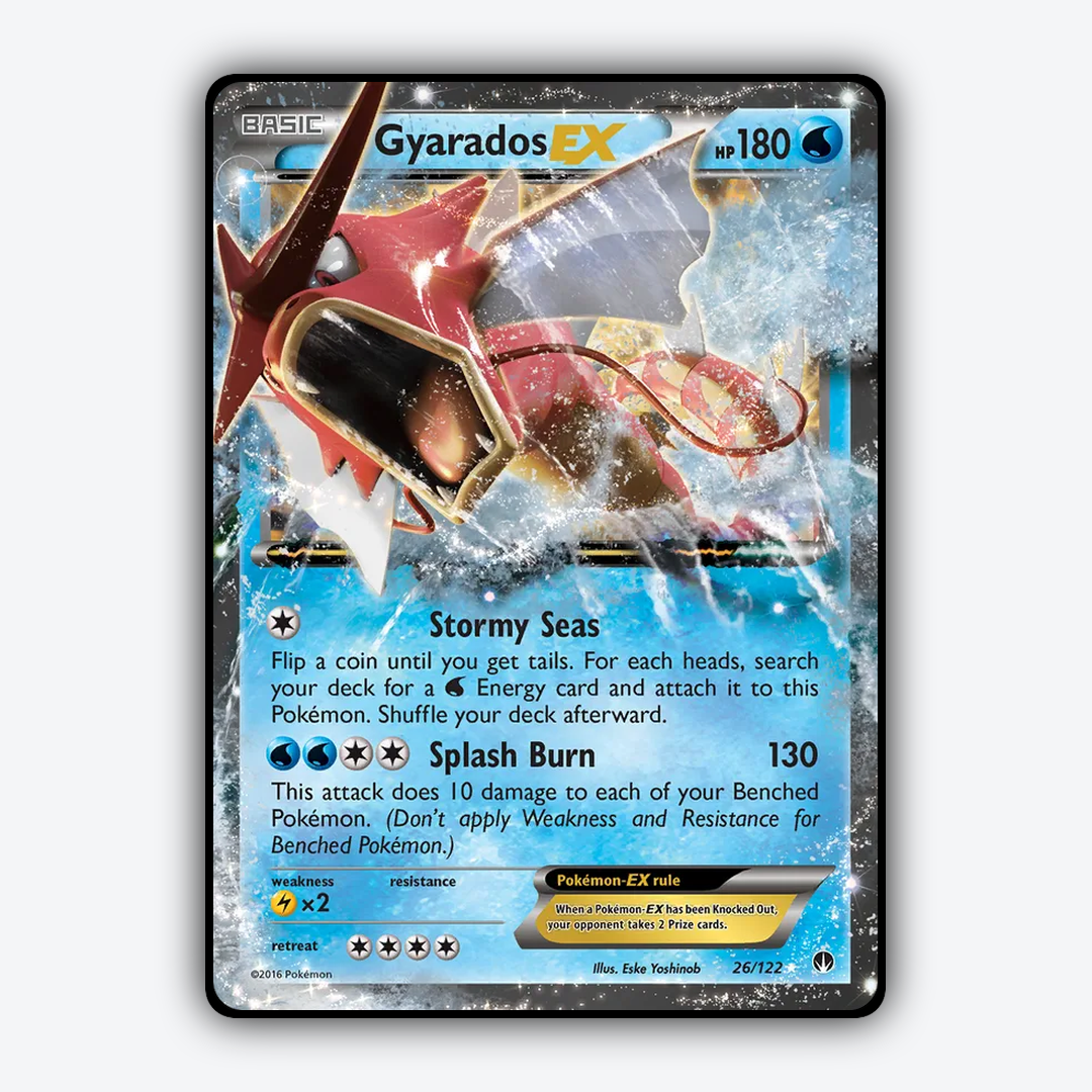 Gyarados-EX 026/122 - BREAKpoint Set - Card Rug