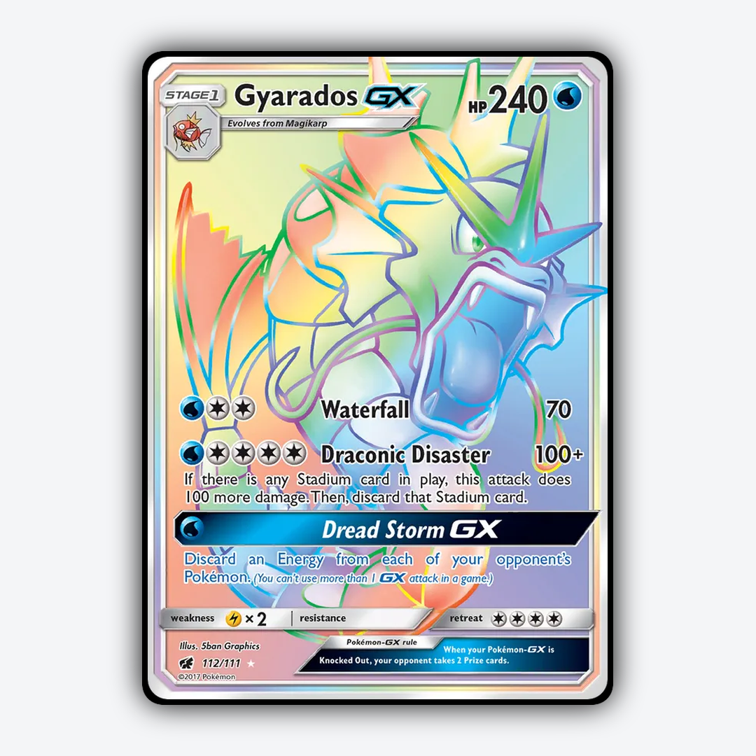 Gyarados-GX 112/111 - Crimson Invasion Set - Card Rug
