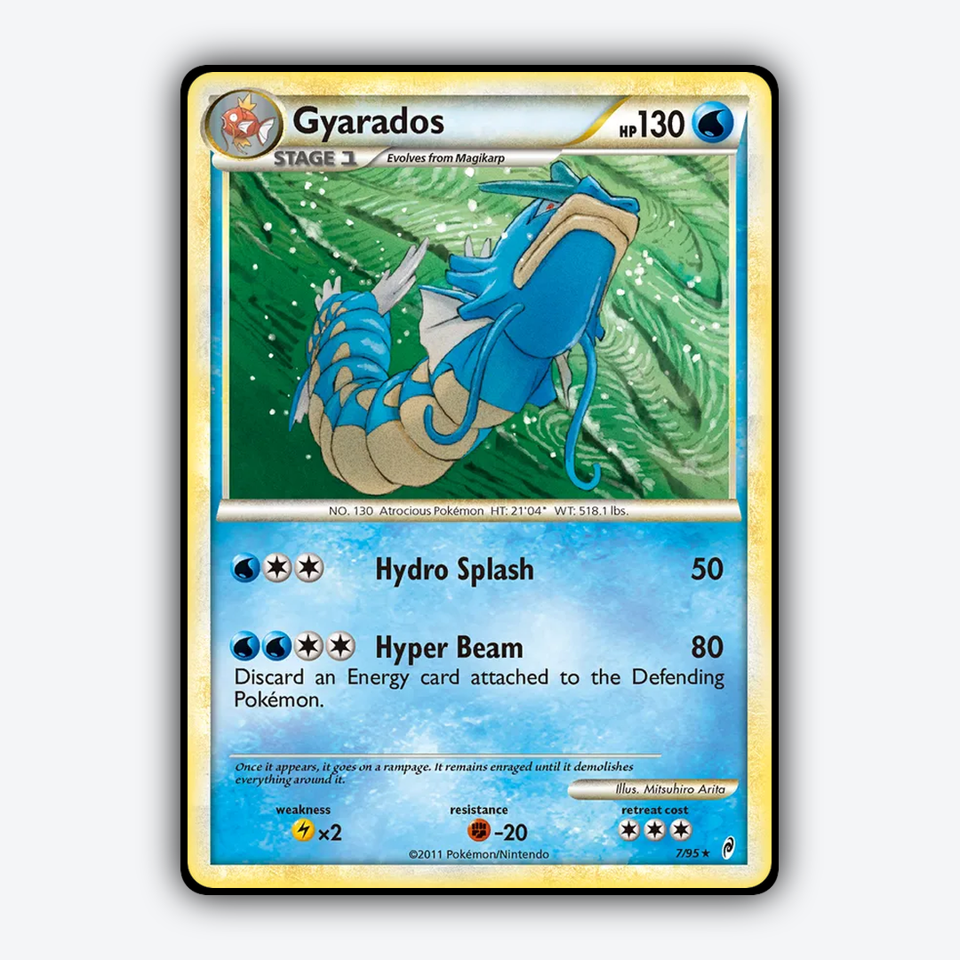 Gyarados 007/95 - Call of Legends Set - Card Rug
