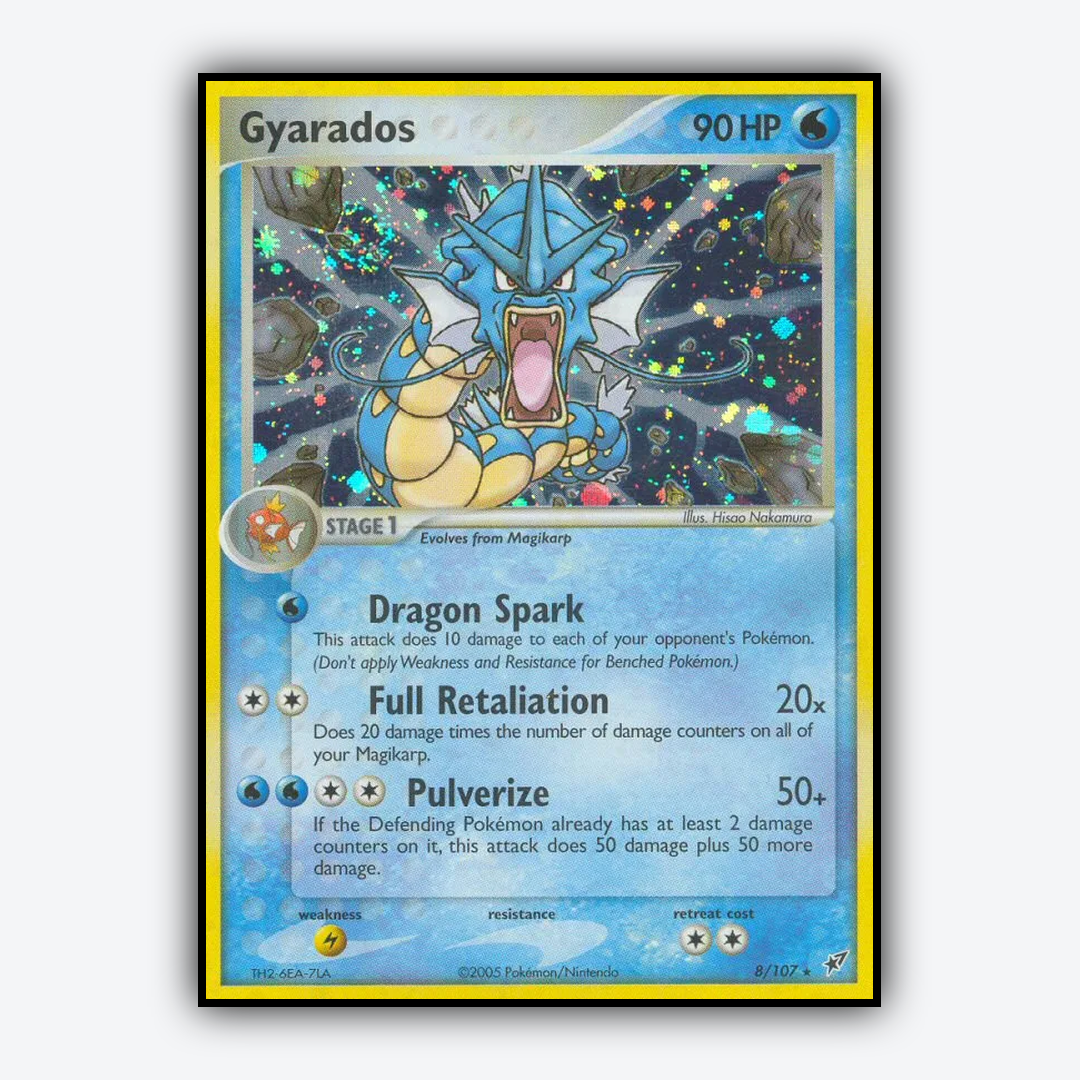 Gyarados 008/107 - Deoxys Set - Card Rug