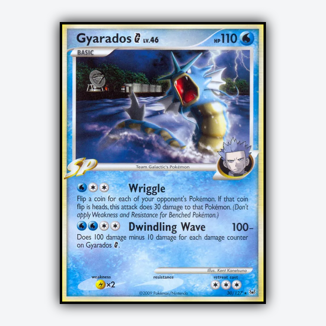 Gyarados G 030/127 - Platinum Set - Card Rug