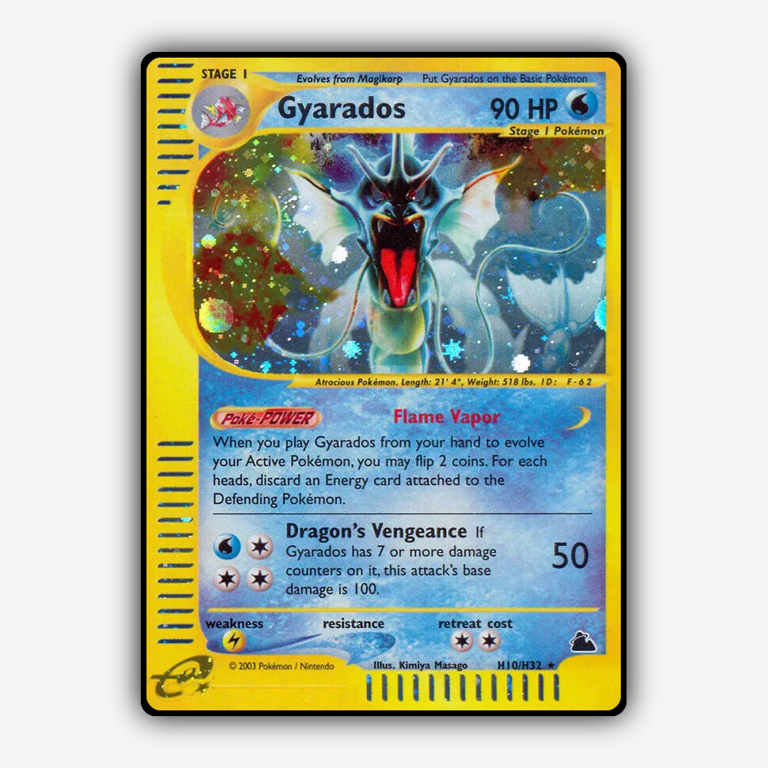 Gyarados H010/144 - H010/144 Skyridge Set - Card Rug
