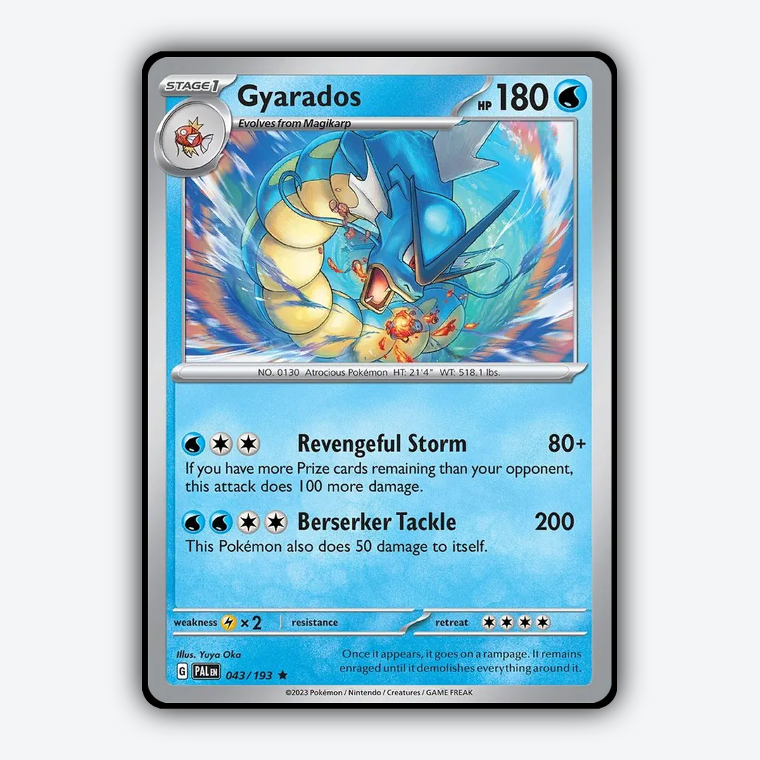 Gyarados 043/193 - Paldea Evolved Set - Card Rug