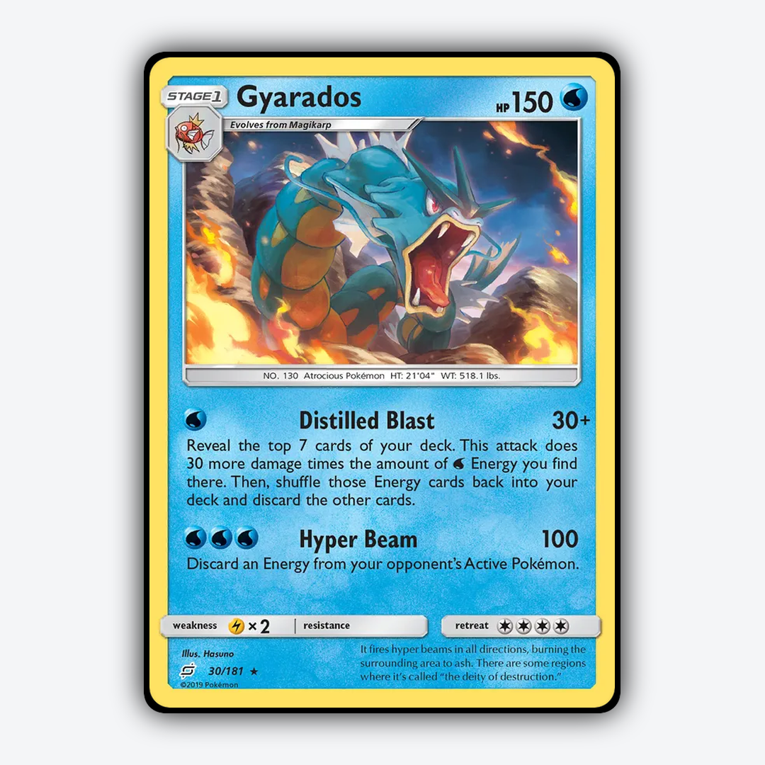 Gyarados 030/181 - Team Up Set - Card Rug