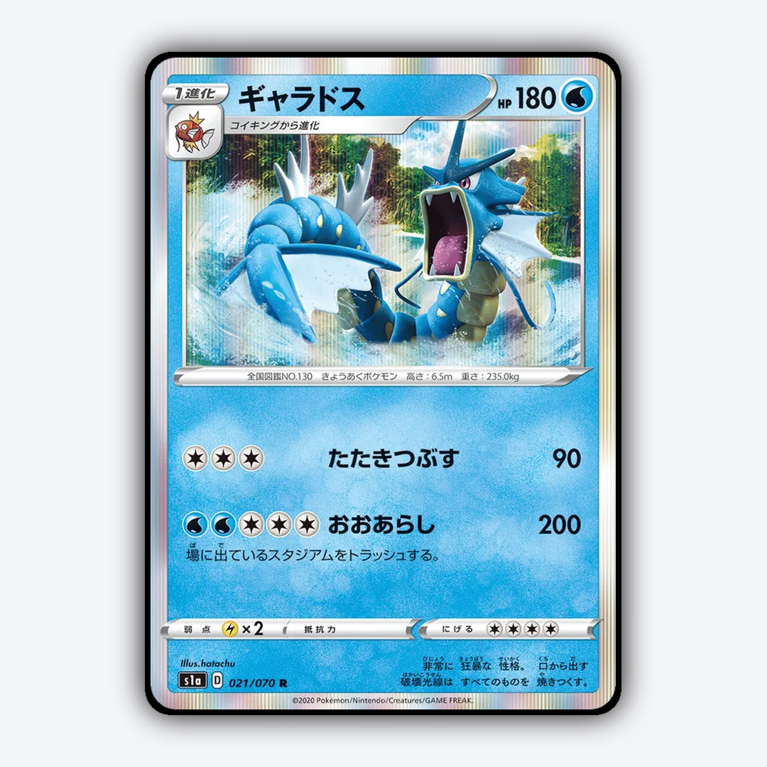 Gyarados 021/070 - VMAX Rising Set - Card Rug (JP)