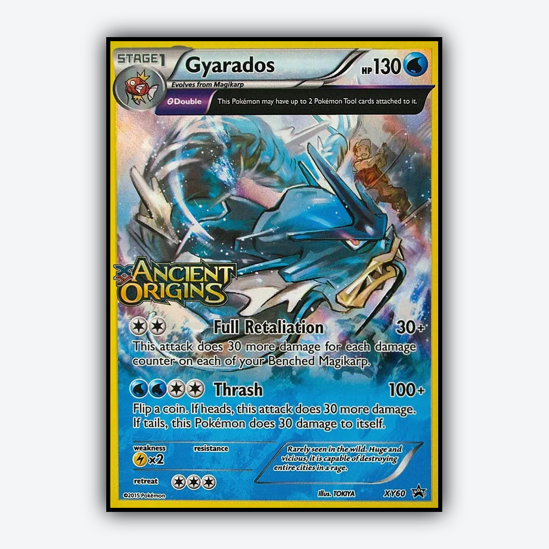 Gyarados #60 - XY Black Star Promos Set - Card Rug