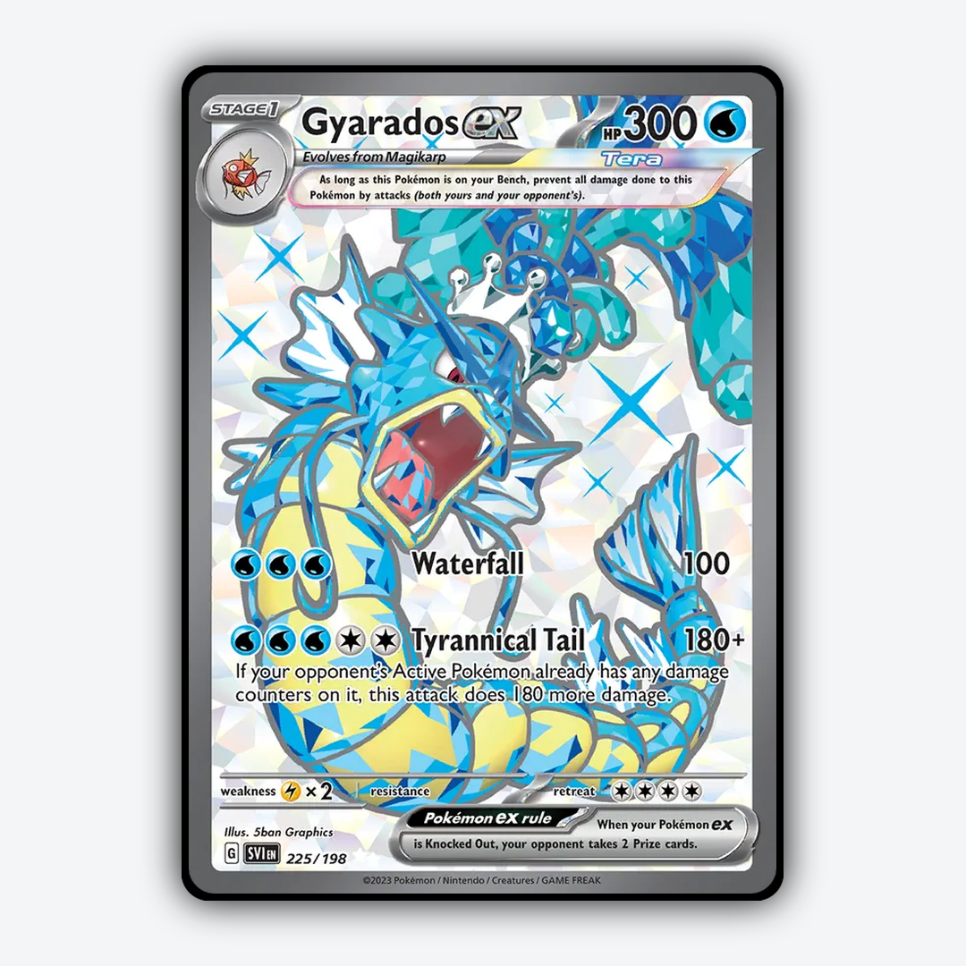 Gyarados ex 225/198 - Scarlet & Violet Set - Card Rug