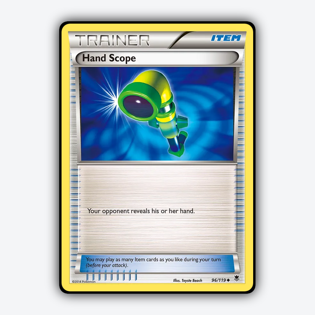 Hand Scope 096/119 - Phantom Forces Set - Card Rug