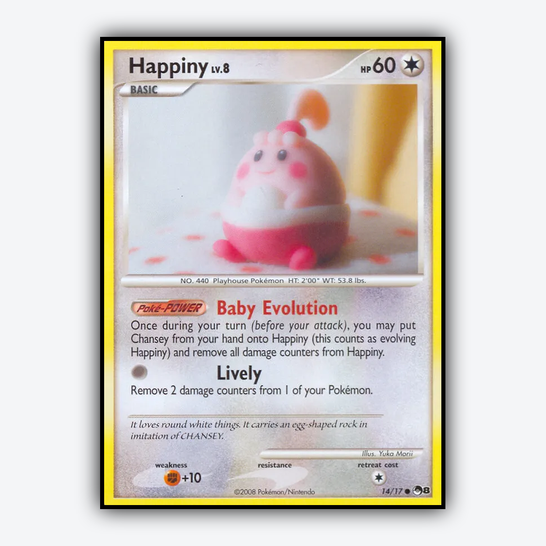 Happiny 014/17 - POP Series 8 Set - Card Rug