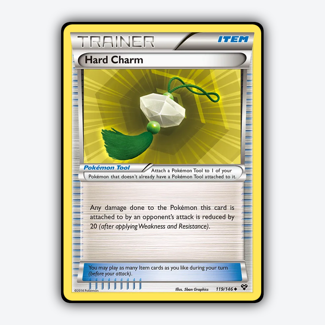 Hard Charm 119/146 - XY Set - Card Rug