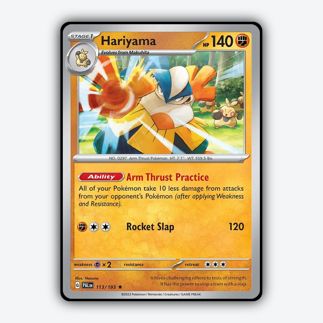 Hariyama 113/193 - Paldea Evolved Set - Card Rug