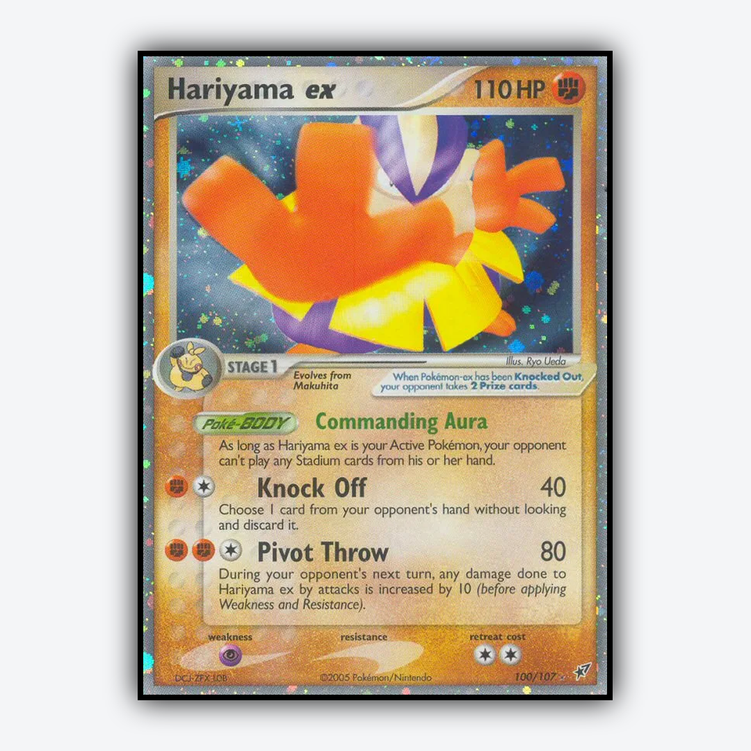 Hariyama ex 100/107 - Deoxys Set - Card Rug