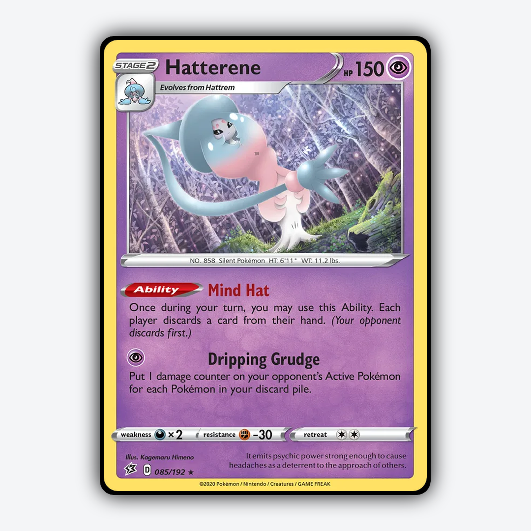 Hatterene 085/192 - Rebel Clash Set - Card Rug
