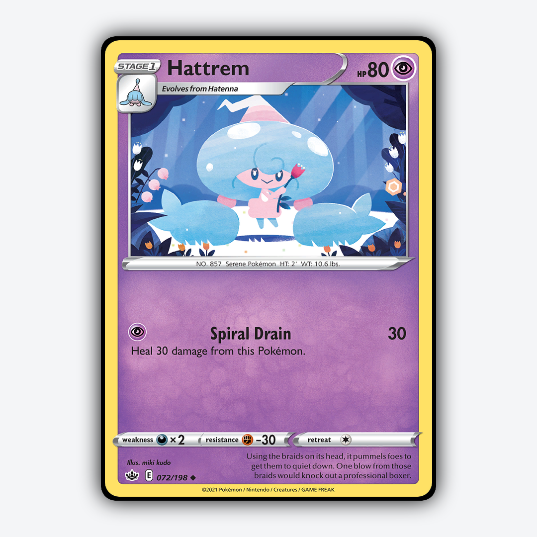 Hattrem 072/198 - Chilling Reign Set - Card Rug