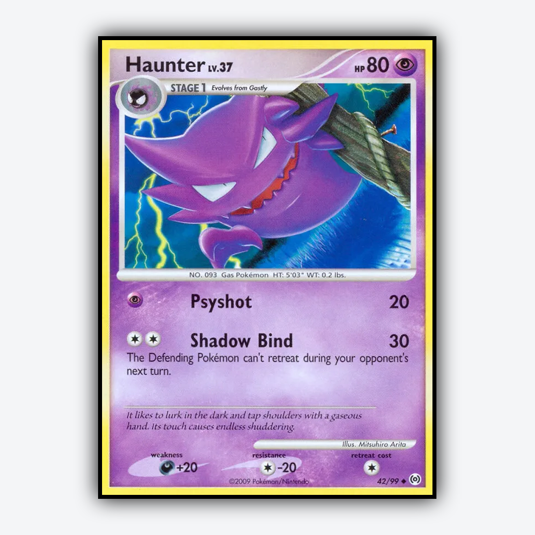 Haunter 042/99 - Arceus Set - Card Rug