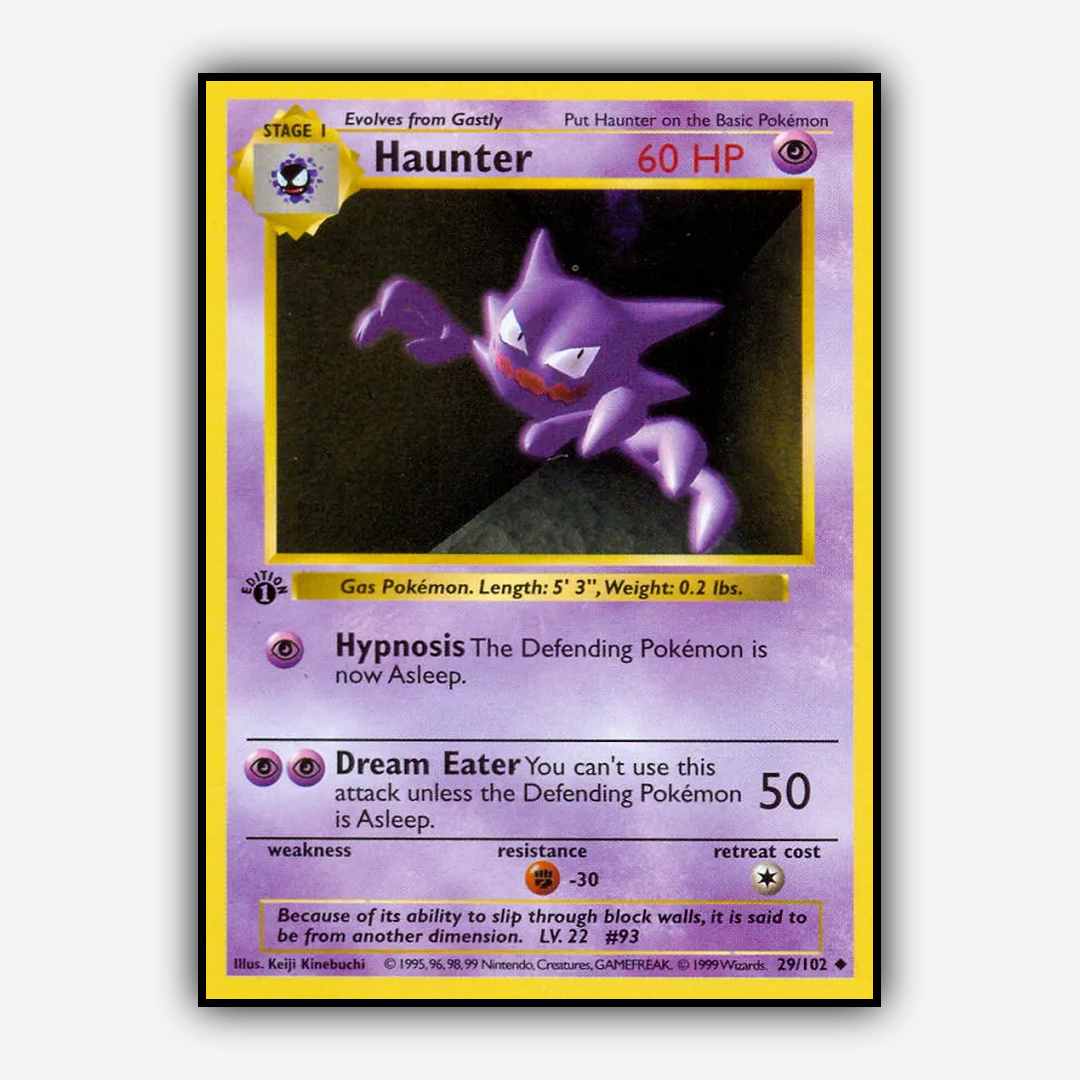 Haunter #29 - Base Set - Card Rug