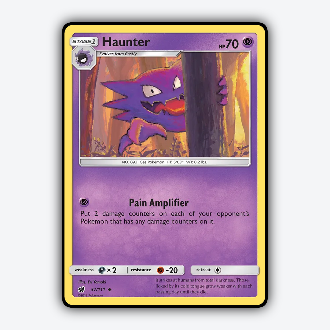 Haunter 037/111 - Crimson Invasion Set - Card Rug
