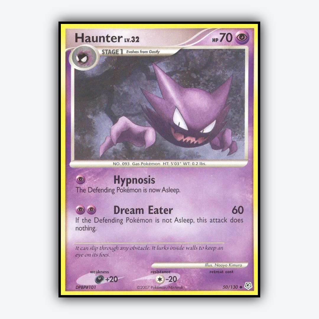 Haunter 050/130 - Diamond & Pearl Set - Card Rug
