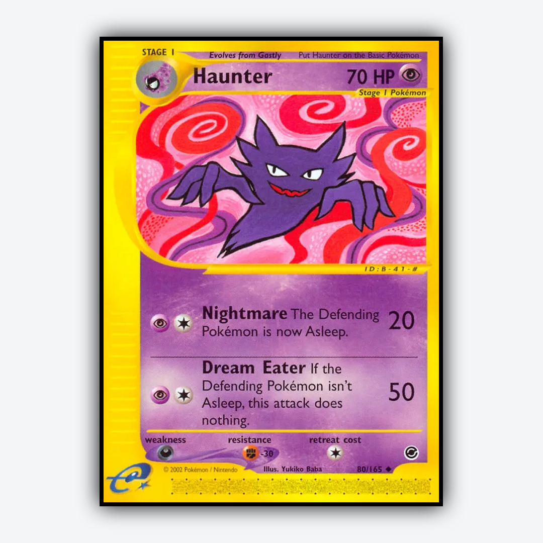 Haunter 080/165 - Expedition Base Set - Card Rug