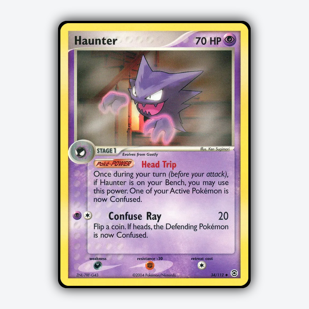Haunter 034/112 - FireRed & LeafGreen Set - Card Rug