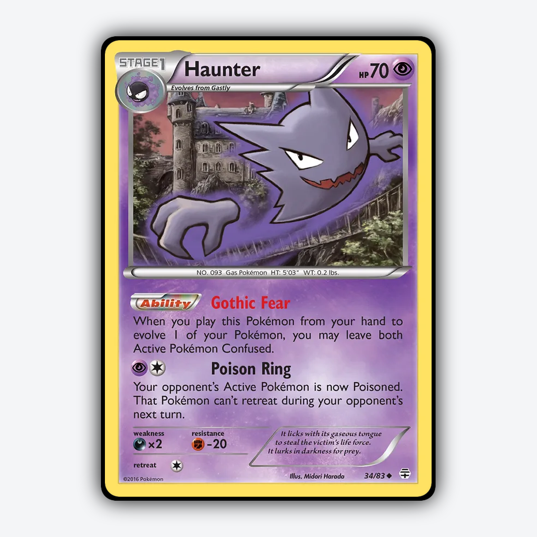 Haunter 034/83 - Generations Set - Card Rug