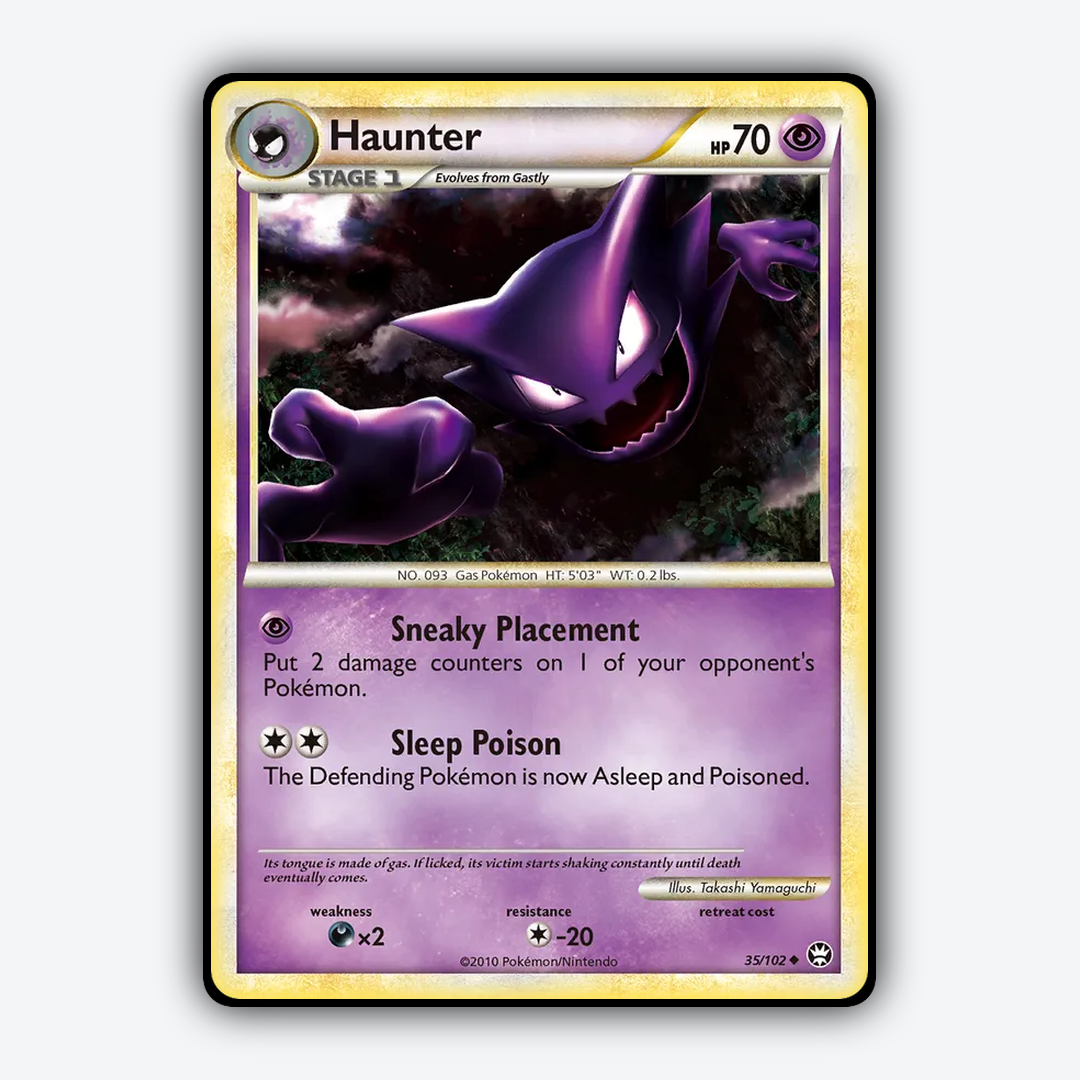 Haunter 035/102 - HS—Triumphant Set - Card Rug