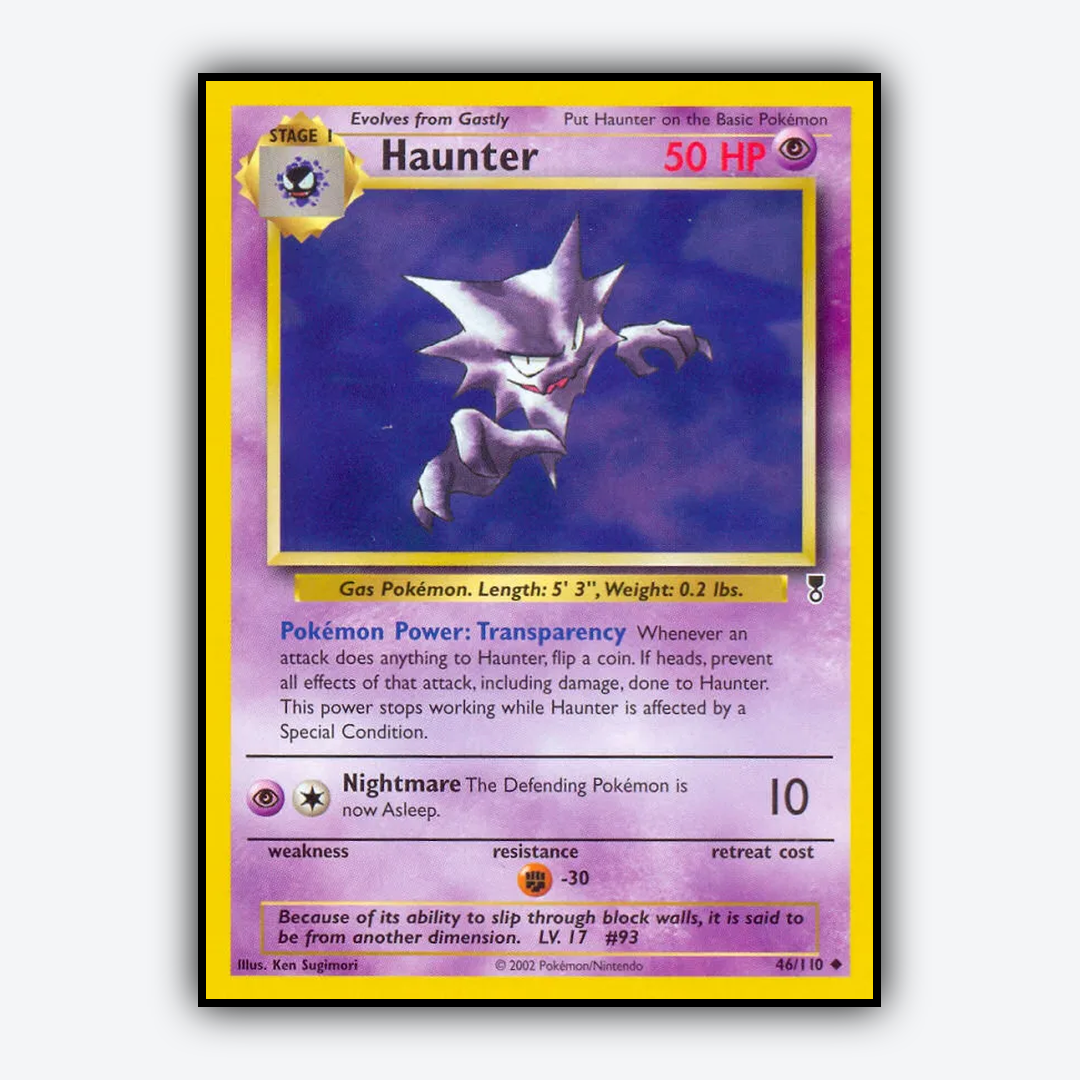Haunter 046/110 - Legendary Collection Set - Card Rug