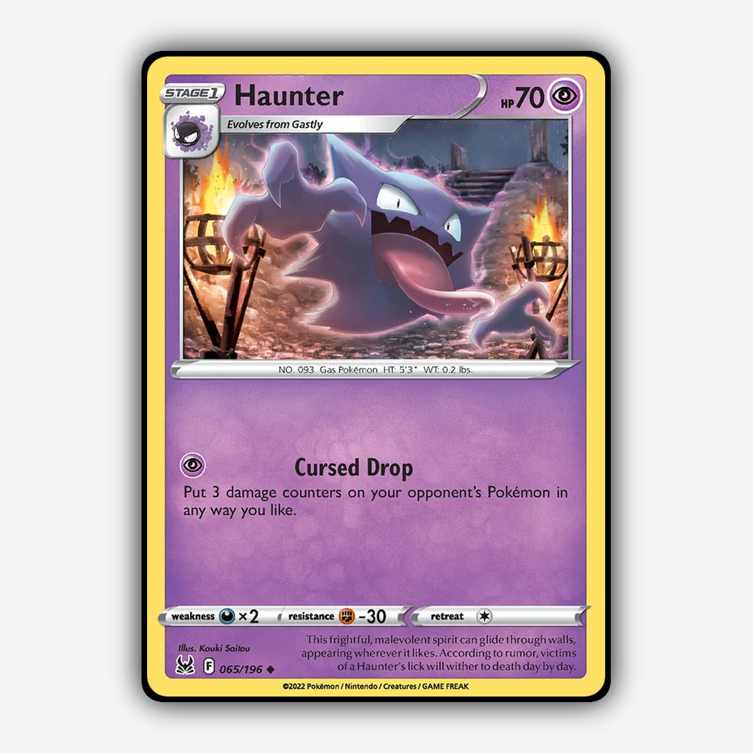 Haunter 065/196 - Lost Origin Set - Card Rug
