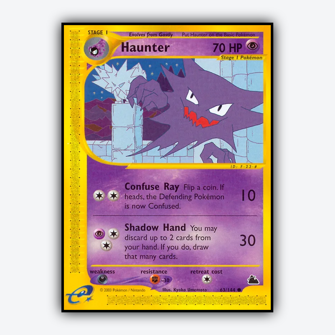 Haunter 063/144 - Skyridge Set - Card Rug
