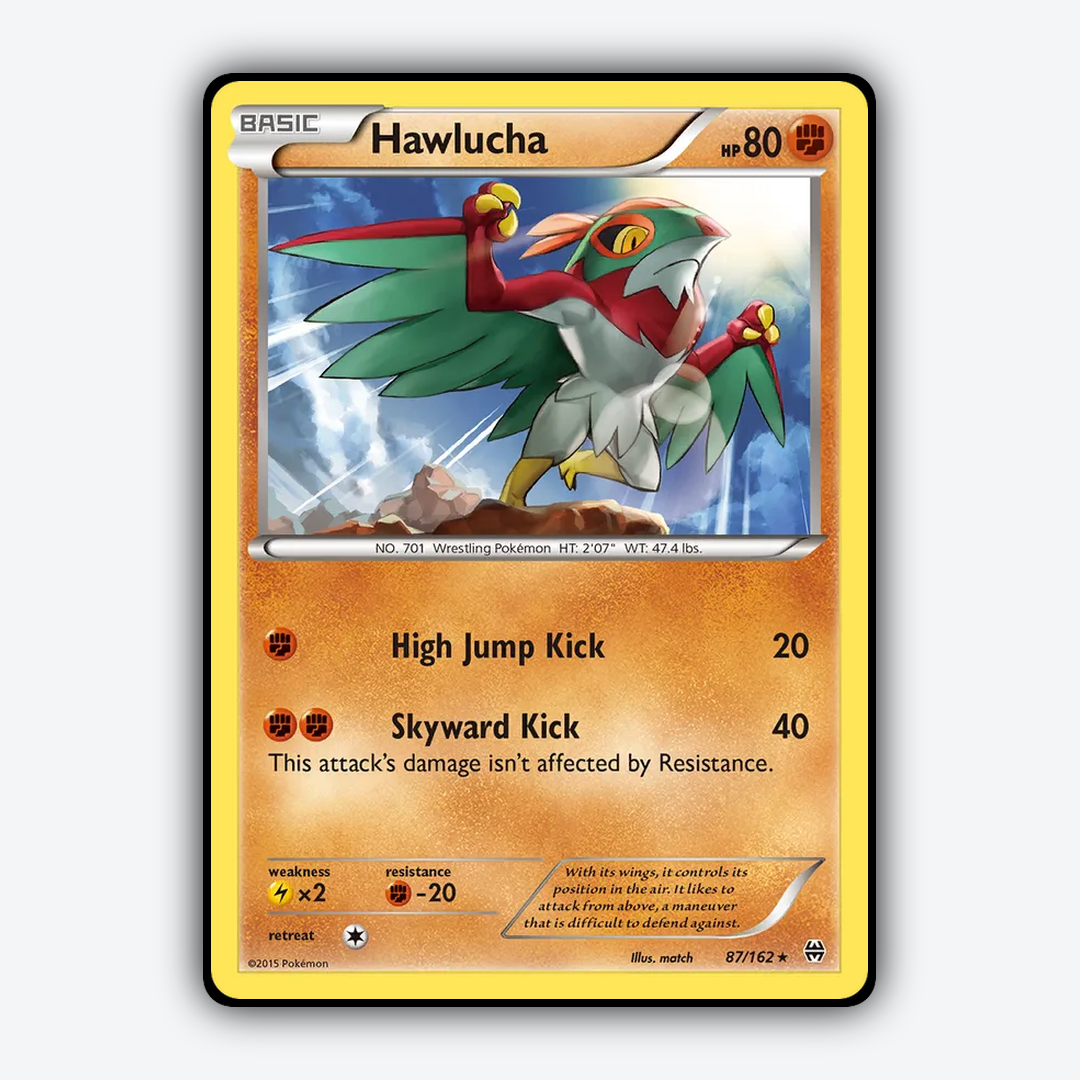 Hawlucha 087/162 - BREAKthrough Set - Card Rug
