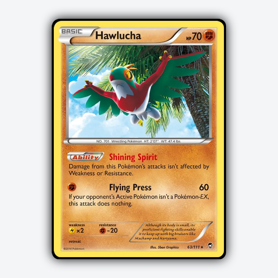 Hawlucha 063/111 - Furious Fists Set - Card Rug