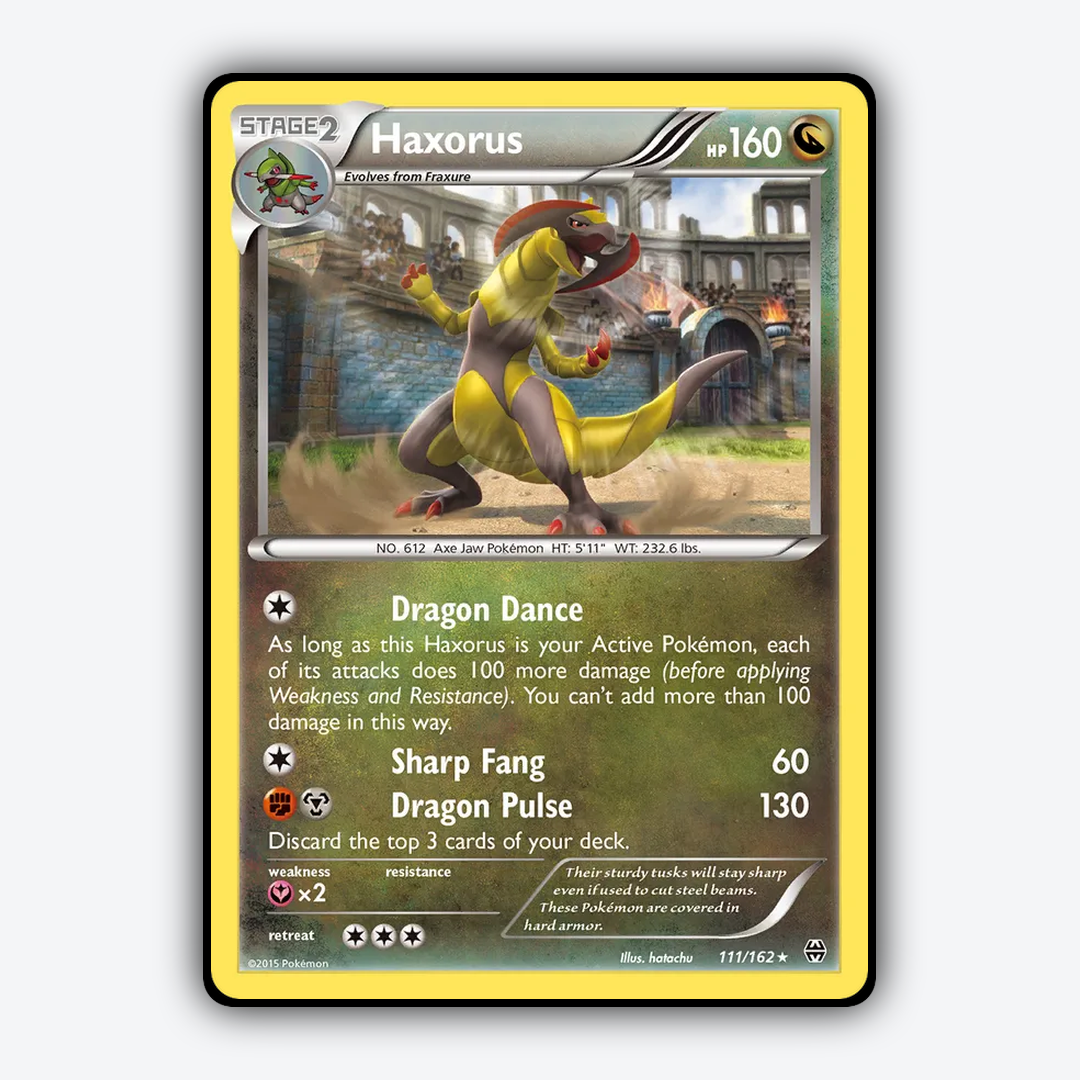 Haxorus 111/162 - BREAKthrough Set - Card Rug
