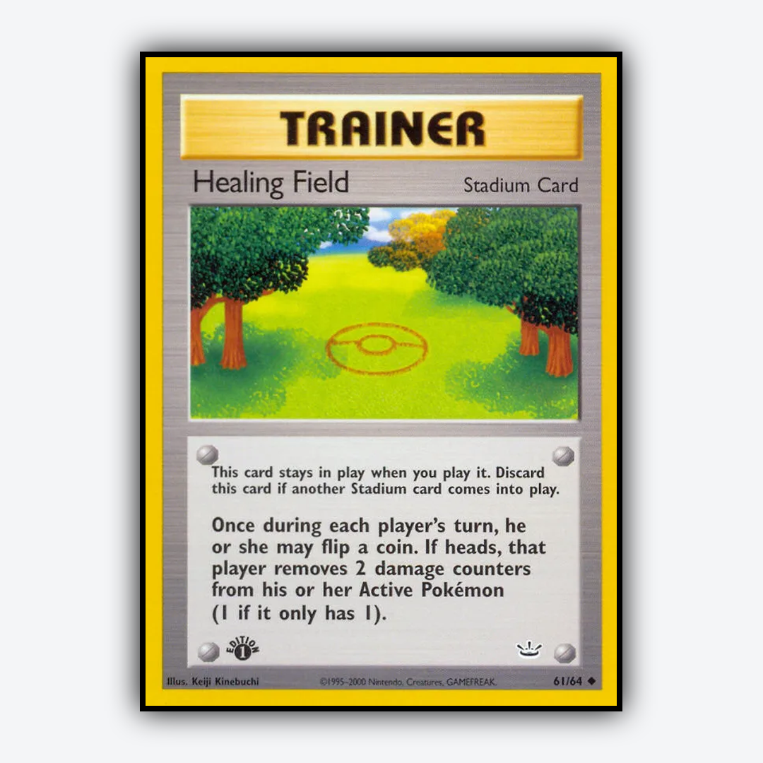 Healing Field 061/64 - Neo Revelation Set - Card Rug