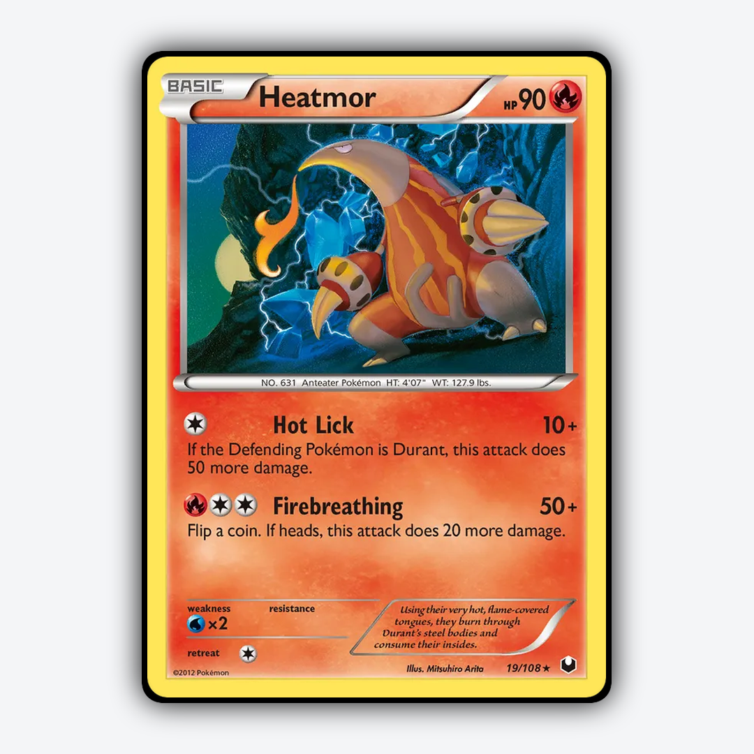Heatmor 019/108 - Dark Explorers Set - Card Rug