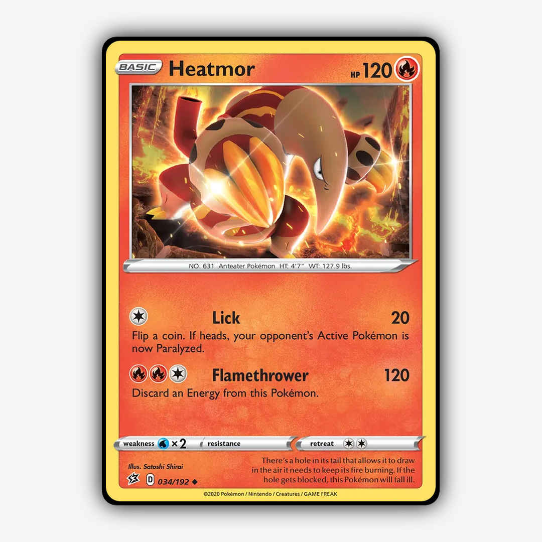 Heatmor 034/192 - Rebel Clash Set - Card Rug