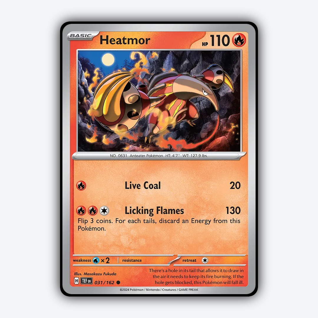 Heatmor 031/162 - Temporal Forces Set - Card Rug