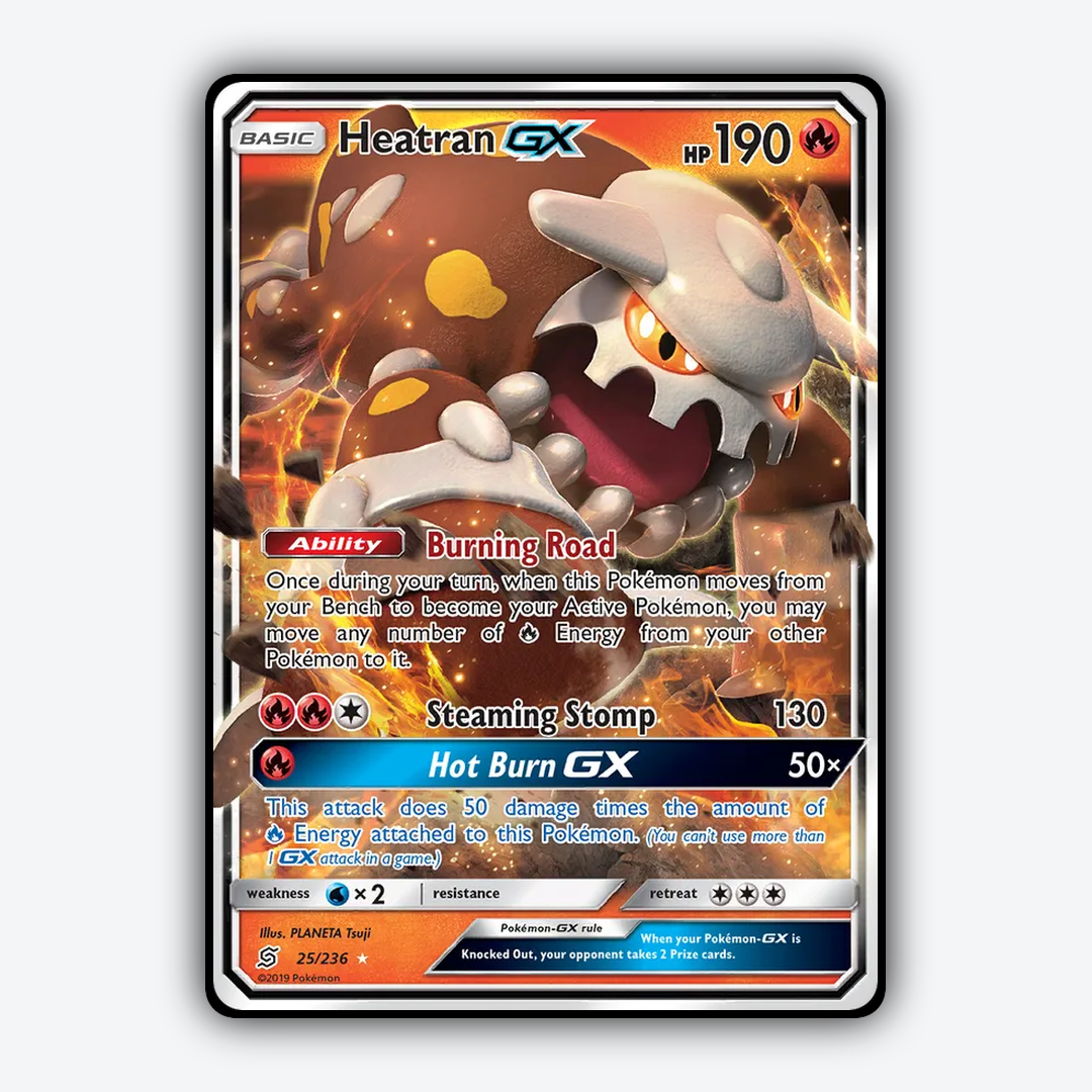 Heatran-GX 025/236 - Unified Minds Set - Card Rug