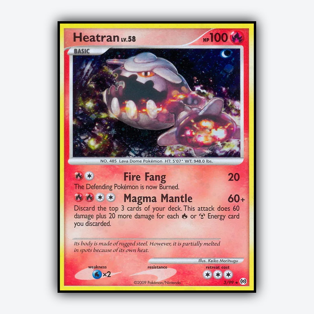 Heatran 003/99 - Arceus Set - Card Rug