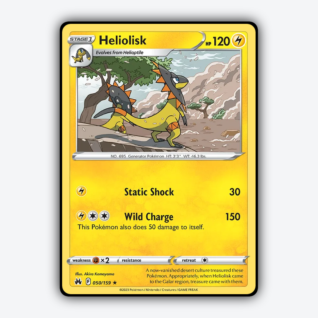 Heliolisk 050/159 - Crown Zenith Set - Card Rug