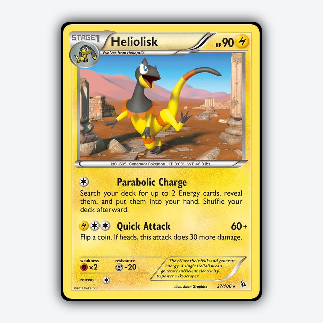 Heliolisk 037/106 - Flashfire Set - Card Rug
