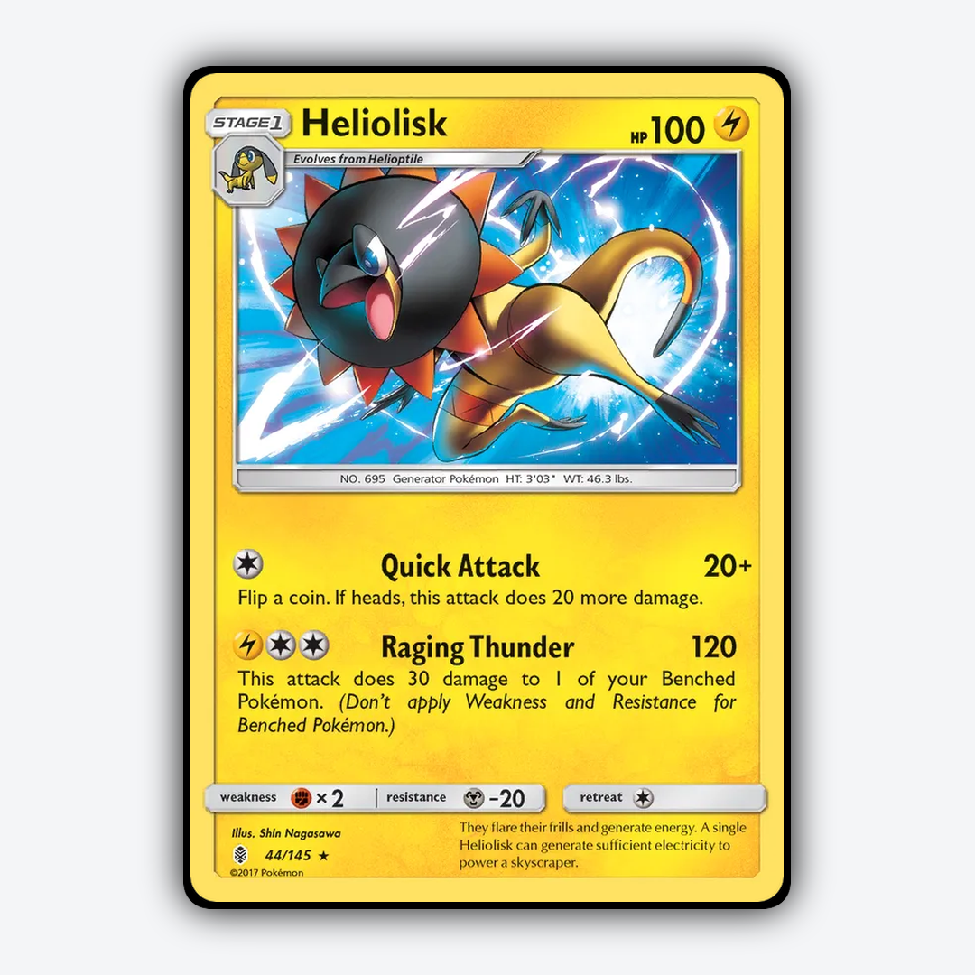 Heliolisk 044/145 - Guardians Rising Set - Card Rug