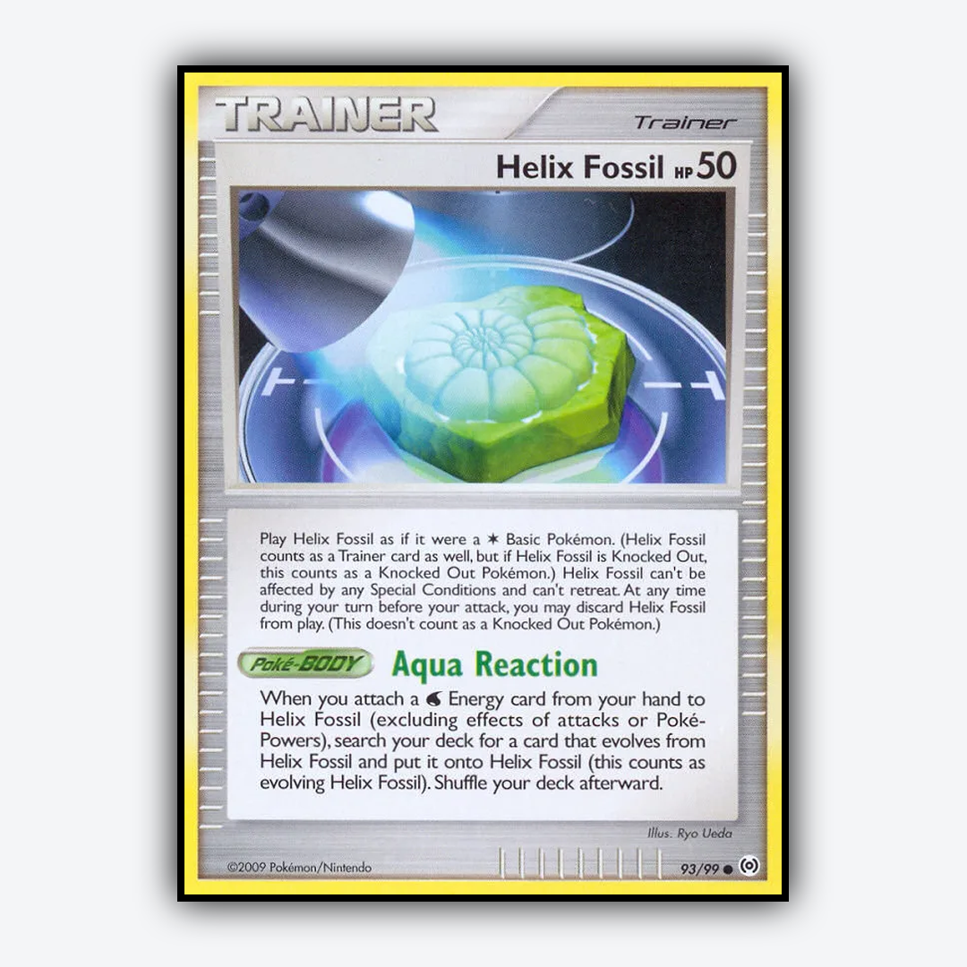Helix Fossil 093/99 - Arceus Set - Card Rug