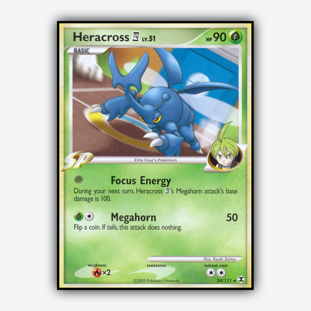 Heracross E4 024/111 - Rising Rivals Set - Card Rug