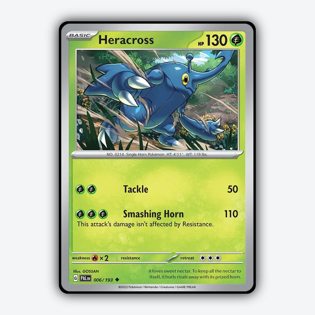 Heracross 006/193 - Paldea Evolved Set - Card Rug
