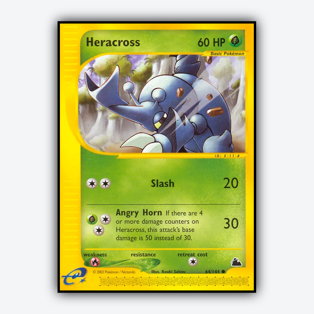 Heracross 064/144 - Skyridge Set - Card Rug
